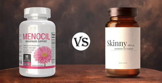 Menocil Vs Skinny Menopause Probiotic