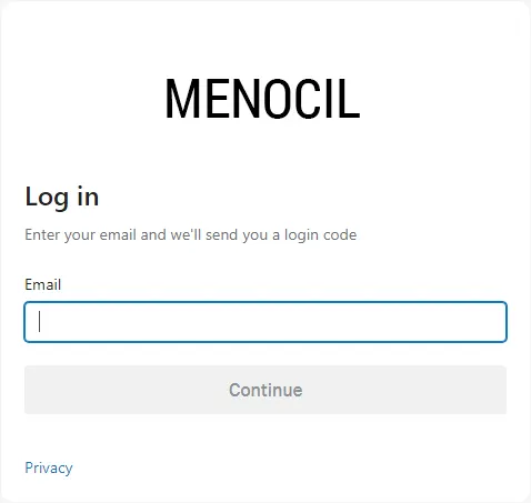 Menocil login